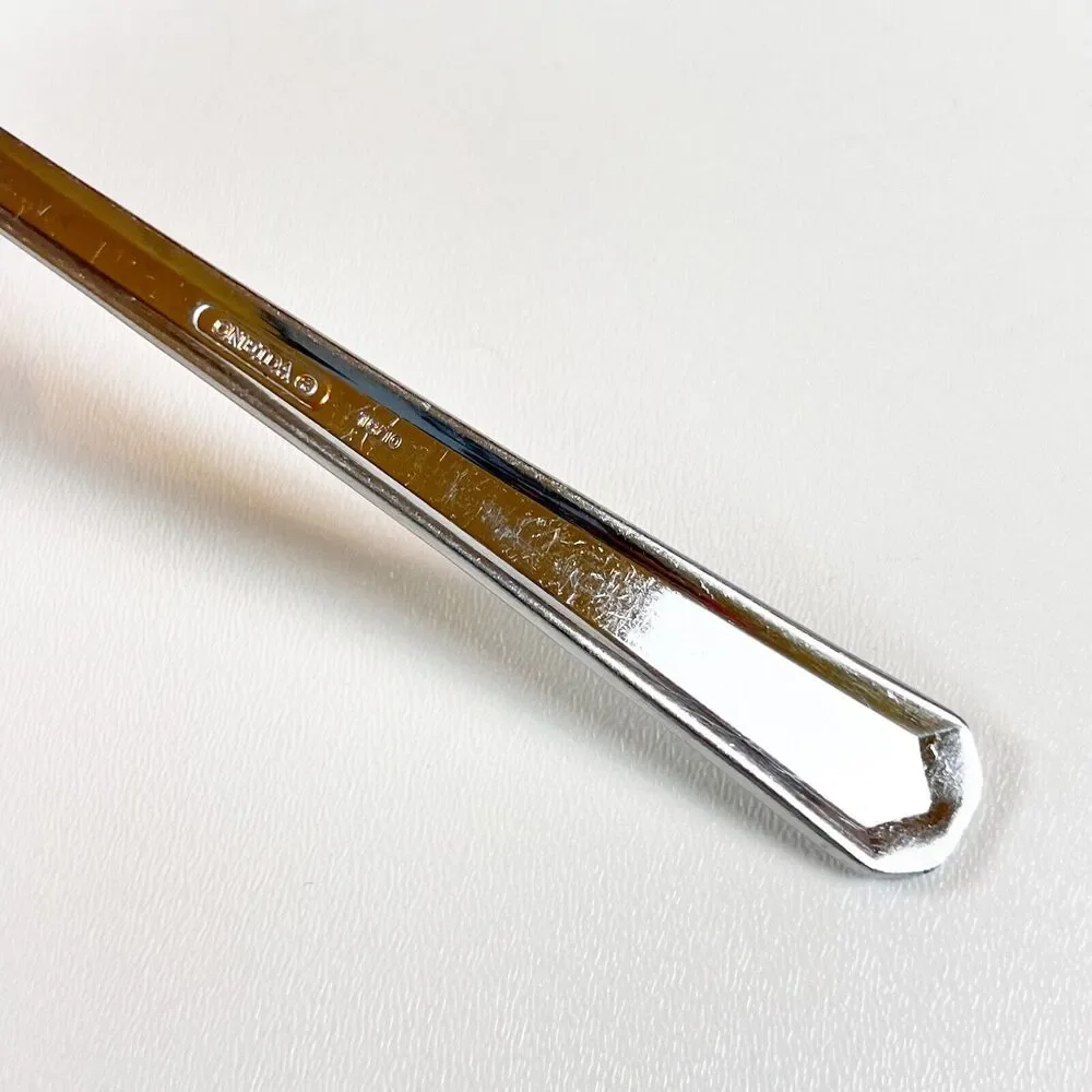 Set 5 Oneida Chroma-Mandolina Stainless 18/10 Glossy Dinner Forks 8 inches